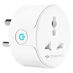 Zebronics ZEB-SP110, Smart Wi-Fi Plug Compatible with Google Assistant & Alexa, Supports Upto 10A and Comes with a Dedicated APP That Features Scheduled Control.- Amazon