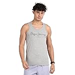 Pepe Jeans Innerwear Men’s Cotton Regular Fit Vest- Amazon