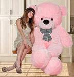 eston Teddy Bear 3 feet Pink Soft Toy | Birthday Gift for Girls/Wife, Boyfriend/Husband, Soft Toys Wedding/Anniversary Gift- Flipkart
