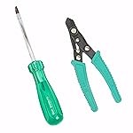 TAPARIA, 2 PC HEXAGONAL SCREWDRIVERS CUM WIRE STRIPPER (6”) SET (H 904, WS 06). Used- Amazon