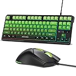 Archer Tech Lab Wired Gaming Keyboard and Mouse Combo| RGB Backlit, 87 Keys with 19 Anti-Ghosting, 7-Button Mouse, Adjustable 4 DPI (1200-3600) USB Plug & Play- Amazon