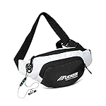 TUCKER Waist Bag for Women and Men/Fanny Pack with 3-Zipper Pockets Waist Pouch for Hiking, Travel, Camping, Running, Sports Outdoors and Adventures Money Phone Belt with Adjustable Strap- Amazon
