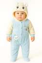 Kifayati Daam Baby Boys & Baby Girls Casual Romper Pyjama (Blue)- Shopsy