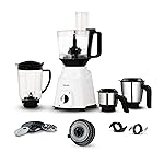 PHILIPS Mixer Grinder 750 Watt, 3 in 1 (Mixer Grinder + Juicer + Food Processor) 4 Jar (HL7763/00)- Amazon