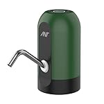 Ant H2O 10 Rechargeable Water Dispenser Pump for up to 20ltr Dispenser, Electric Water Pump with Switch and USB Charging, Portable Automatic Water Jug Dispenser for Camping, Travel Green- Amazon