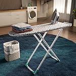 Happer Premium Wooden Ironing Board/Table with Iron Holder, Foldable & Adjustable | Deluxe Plus (116 x 40 cm)- Amazon