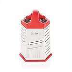 Ritu J-381 Vegetable Grater & Slicer|Stainless Steel 7 in 1 Kitchen Chopper| Grater for Cheese|Vegetables|Ginger (Silver)- Amazon