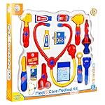Ratna’s Medicare Medical Kit Deluxe with 15 Medical Instruments & Accessories | Doctor Set Pretend Play | A Perfect Role Play Toy for Kids 2+ Years- Amazon