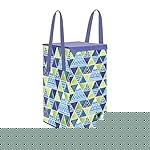 PrettyKrafts 75 LTR Laundry Basket for Clothes with Lid | Laundry Bag Foldable | Laundry Bag for Clothes | Clothes Basket | Basket for Clothes Storage | Toy Storage Basket (36x36x53cm, Blue)- Amazon