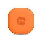 JioTag Go for Android (Orange) Worldwide Tracker, Pair with Google Find Hub app for Keys, Luggage, Bikes, Purses etc. Inside & Outside Bluetooth Range, No SIM/subscriptions Required, 1+1 Year Battery- Amazon