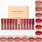 Swizhuda Handaiyan Lipstick Set of 12 Matte Velvet Mini Liquid Lipstick Set for Women- Amazon
