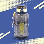 Attro Pro Sip 750ml Bottle Stylish & Functional Comes with flip top lid & Straw Easy to Carry with Hand Strap, BPA Free, Leakproof Perfect for Gym Workout,Sports,School & Outdoor- Carbon Black- Amazon