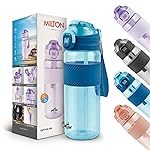 Milton Captain Unbreakable Plastic Water Bottle 850 ml – Sip Plus Gulp, BPA-Free & Leak-Proof, with Hand Strap, Ideal for Gym Workouts, Outdoor Adventures, School & Office – Durable & Convenient, Blue- Amazon