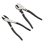 amazon basics Electrical Repair Pliers Kit with 25.4 cm Cable Cutter, 24.13 cm Crimping Pliers and Durable Nylon Sheath- Amazon