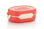 OLMARTT KITCHENWARE Insulation 2 Compartment Lunch Boxes Leak Proof Reusable Freezer Safe Lunch Box for Kids Tiffin Box for Boys, Girls, School & Office Men. Pack of 1 Multicolor- Amazon