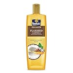 Parachute Advansed Flaxseed Enriched Coconut Hair Oil for Stronger, Smoother Hair | Up to 10x Less Breakage| 2x Softer Hair | Deep Nourishment with Jasmine Extract, 300ml- Amazon