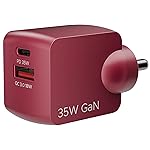 boAt Dual Port QC-PD 24W Fast Car Charger with 24W Fast PD Charging & 18W QC Charging Compatible with All Smartphones, Tablets & Laptops (Free Type C to Type C Cable), Red- Amazon