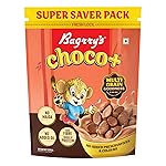 Bagrry’s Choco+ Multigrain Chocos – 1.1kg | Multigrain Goodness | No Maida | More Chocolaty | Oats, Whole Wheat & Rice | High Fibre, Protein, Iron, Calcium | Delicious Breakfast Cereal for Kids & Adults- Amazon