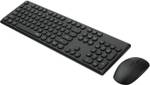 RAPOO X260 Keyboard and Mouse Combo Wireless Standard Desktop Keyboard Compatible with Desktop, Laptop, Mac multimedia_keys  (Black)- Flipkart