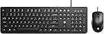 HP KM190 Wired Mouse and Keyboard Combo (AB3D3AA)- Amazon