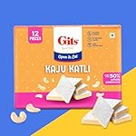 Gits Kaju Katli 125 Gm X 1 Box (12 Pie...
