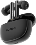 Number Navo Buds X1 w/ 50H Playtime,Dual Pairing,13mm Speakers,ENC,45ms Low Latency Bluetooth  (Black Moon, In the Ear)- Flipkart