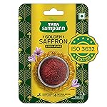 Tata Sampann Golden Saffron, 1g, Natural Aroma & Colour, Pure Kesar, ISO 3632 Tested- Amazon