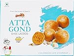 Daadis Atta Gond Ghee Laddoo Made of Ghee, 200 gram.- Amazon
