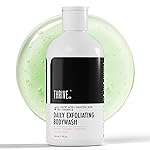 ThriveCo Exfoliating Body Wash | Lactic Acid, Salicylic Acid & Vitamin E | With Clinically Proven Diacnemide® | Targets Body Acne, Dead Skin & Tan | Prevents Dry, Rough, Bumpy Skin | For Men & Women | 236 ML- Amazon