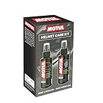 Motul Helmet Care Kit -Helmet Visor & Interior Cleaner Spray with Bactericide Sanitizer|100ml Each|Suitable for All Helmets- Amazon