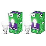 EcoLink 9-Watt Base B22 LED Bulb (Cool White,Pack of 2)- Amazon