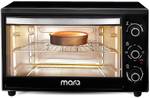 MarQ by Flipkart 33-Litre with 4 Skewers and Inbuilt light Oven Toaster Grill (OTG)  (33AOTMQB / MQOT33NNTAB, Black)- Flipkart