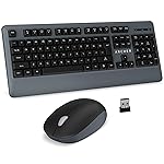 Archer Tech Lab ACE-K100 Wireless Keyboard and Mouse Combo with Single 2.4GHz Nano Receiver, 104 Keys Membrane Switches, 1200 DPI Mouse, 125Hz Polling Rate, 3 Million Lifespan, for Windows Mac OS- Amazon