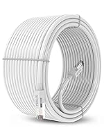FEDUS Cat6 Ethernet Cable, 10M High Speed 550MHZ / 10 Gigabit Speed UTP LAN Cable, Network Cable Internet Cable RJ45 Cable LAN Wire, Patch Computer Cord Gigabit Category 6 Wires for Modem, Black- Amazon