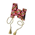 The Cool GrandMom Threadwork Gujarati Waist Belt for Women | Embroidery Beautiful Traditional Saree Belt for Women for Garba and Ethnic Wear- Amazon
