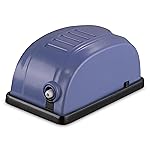 Pettey Fish Tank Air Pump | Quiet Operation | Suitable for Freshwater & Saltwater Tanks | Gray-Blue | 2.5W- Amazon