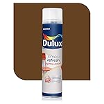 Dulux Simply Refresh Spray Paint | DIY, Quick Drying Gloss Finish for Metal, Wooden Furniture, Plastic, Walls, Cars & Bikes – 400ML (Dark_Brown)- Amazon