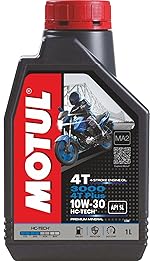 Motul 3000 4T Plus 10W30 Engine Oil for Bikes (1 L)- Amazon