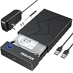 Sounce 3.5 Inch Hard Drive Enclosure USB 3.0 External Hard Drive Docking Station for 3.5 2.5 inch SATA Hard Drives SSD 16TB Storage Capacity HDD Enclosure with 12V/2A Power Supply UASP Acceleration- Amazon
