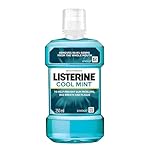 Listerine Cool Mint Mouthwash Liquid, Removes 99.9% Germs, 250ml, Pack of 1- Amazon