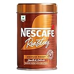 NESCAFE Roastery | Premium Imported Coffee | Medium Roast | Crafted by Master Roasters |Elevate your Coffee Experience | Rich & Intense Taste | 95g Tin (New Launch) Canister- Amazon