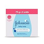 Johnson & Johnson Baby Soap 75g (Pack of 3)- Amazon