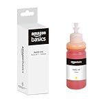 amazon basics T664 Refill Ink | Compatible with Epson L130/L360/L380/L361/L565/L210/L220/L310/L350/L355/L365/L385/L405/L455/L485 Printers | Leak-Proof (70ml, Yellow)- Amazon