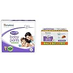 Himalaya Total Care Baby Pants Diapers, Medium, 78 pcs & Gentle Baby Soap (4N*75g), 1 count- Amazon