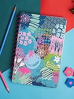 Doodle | Undated Yearly Planner | A5 Wiro Bound Hard Cover | 216 Ruled Pages | 80 GSM Paper | 100+ Stickers | Yearly, Monthly & Daily Planner with Activity Pages, Tear-Away Note & Quote Cards, To-Do Lists (Impressionist)- Amazon