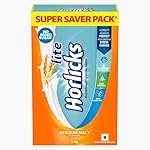 Horlicks Lite 1kg, Scientifically designed for Adults |High Protein, Zero added sugar| Malt Flavour- Amazon