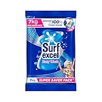 Surf Excel Easy Wash Detergent Powder7 kg | Superfine Washing Powder | Dissolves Easily & Removes Tough Stains | Suitable for all Washing Machines (Pack of 1)- Amazon