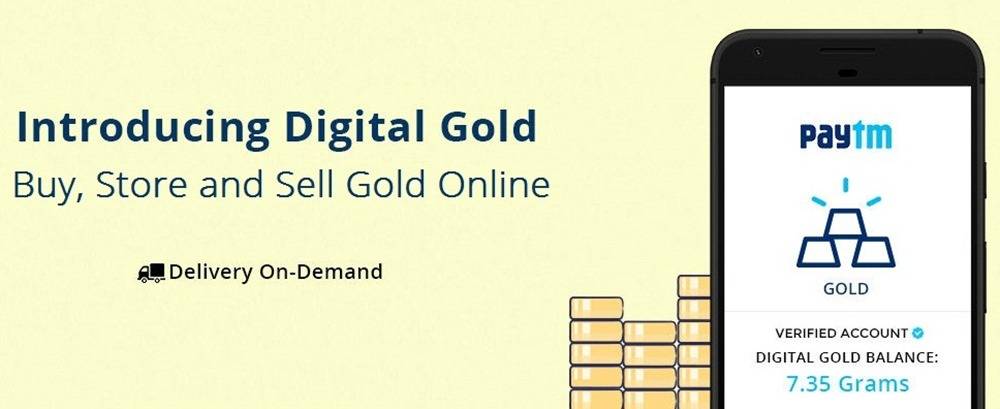 Now Buy, Sell and Store Gold Online with Paytm