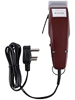 Wahl Unisex 01400-0016 Corded Steel Moser Classic Professional Hair Clipper; 0.7-3 mm; Stainless Steel Star Blades For Precision Cutting; Red- Amazon