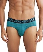 Jockey MM04 Men’s Microfiber Mesh Elastane Stretch Active Wear Sports Brief with Stay Dry Technology- Amazon